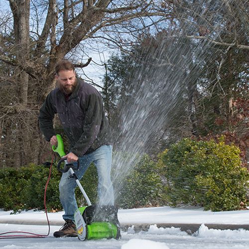 Электролопата для снега