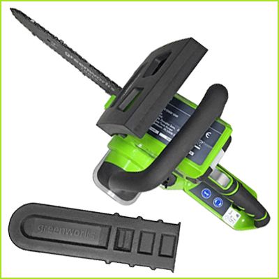 защитный кожух для цепной пилы гринворкс