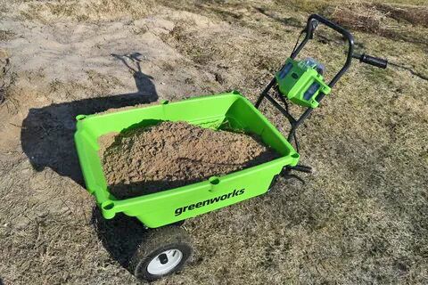 гринворкс тележка от акб 40в