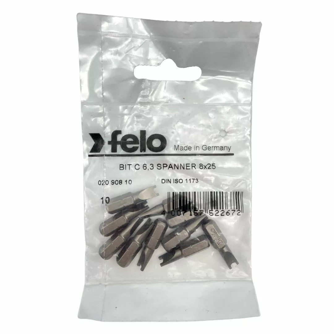 Бита Spanner 8 серия Industrial, 10 шт FELO 02090810