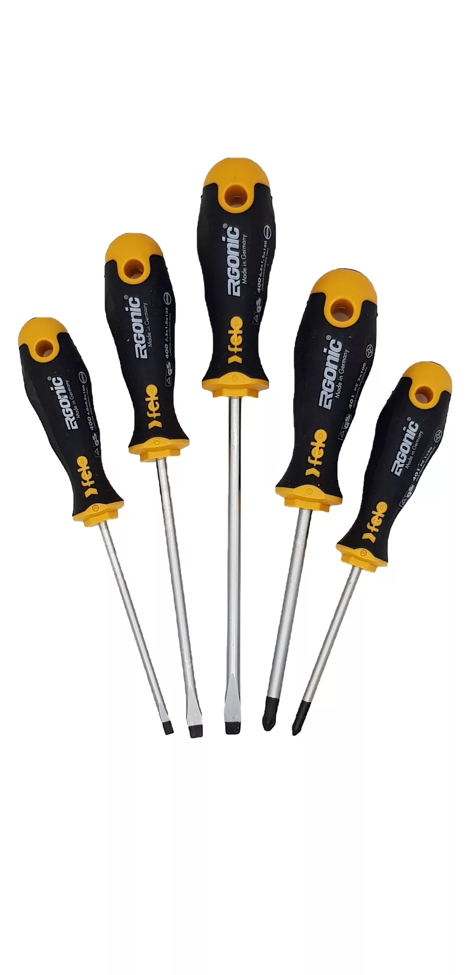 Набор отвёрток серия 400 Ergonic 5 шт. FELO 400 953 18