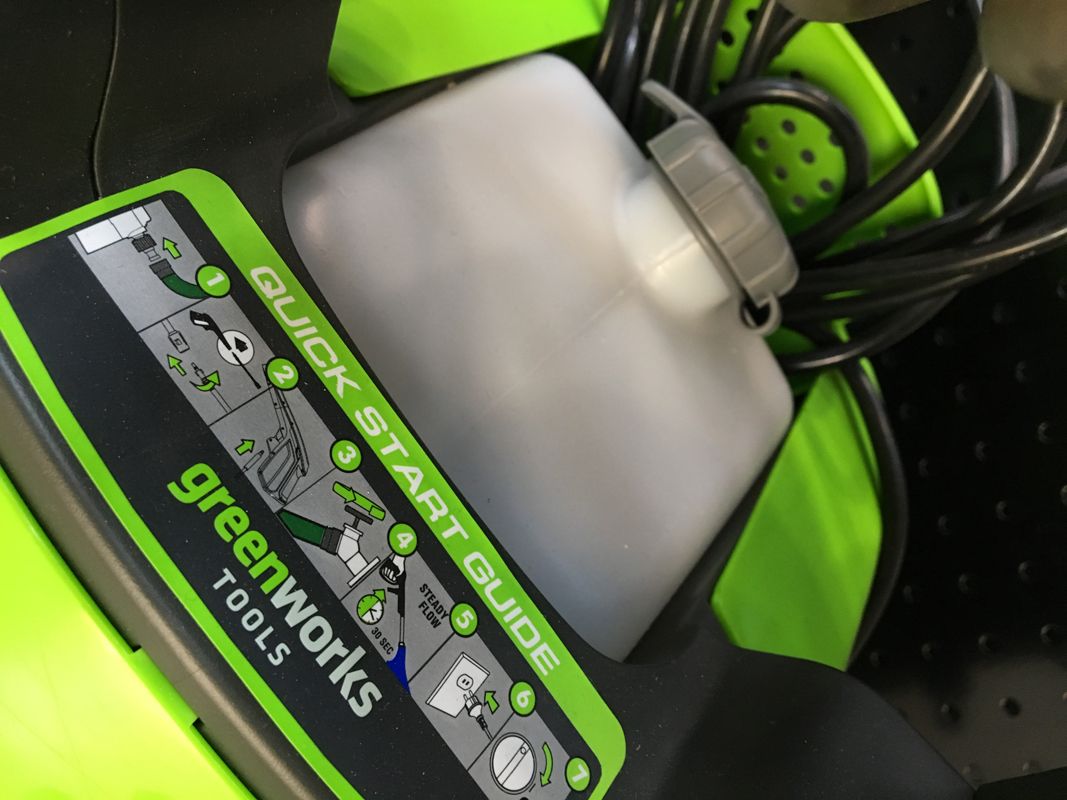 Мойка высокого давления Greenworks 140 бар 2000W G5