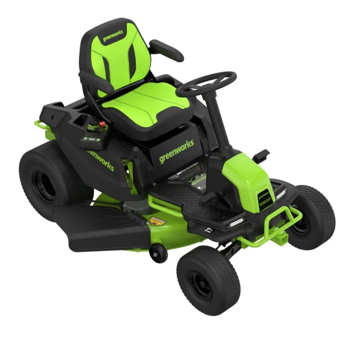 Газонокосилка аккумуляторная самоходная с сиденьем 107 см Greenworks CrossoverT GC82LT107 7404507 82V, бесщёточная, без АКБ и ЗУ