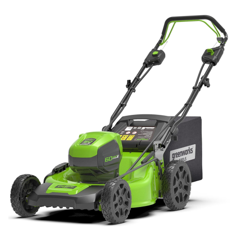Газонокосилка самоходная аккумуляторная Greenworks 51 см 60V GD60LM51SP, бесщёточная, без АКБ и ЗУ