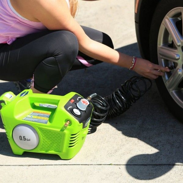 Компрессор аккумуляторный Greenworks 24V G24AC