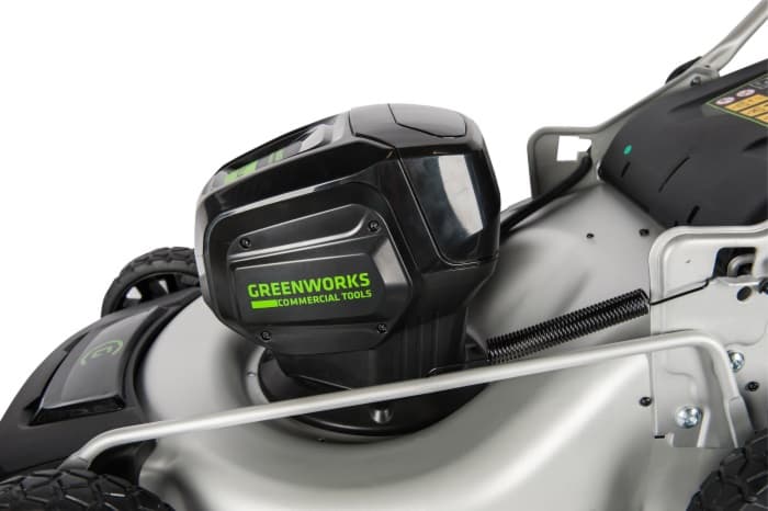 Газонокосилка аккумуляторная Greenworks 46 см 82V GC82LM46, бесщёточная, без АКБ и ЗУ