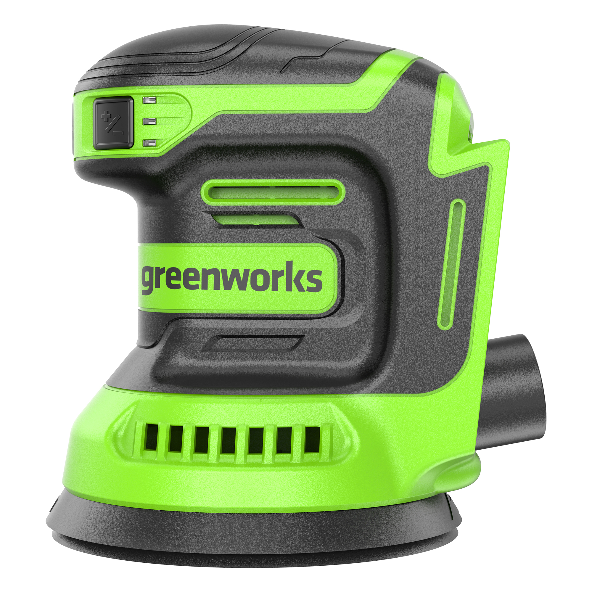 Шлифмашинка эксцентриковая 125 мм аккумуляторная Greenworks 24V OS325 3100907, без АКБ и ЗУ