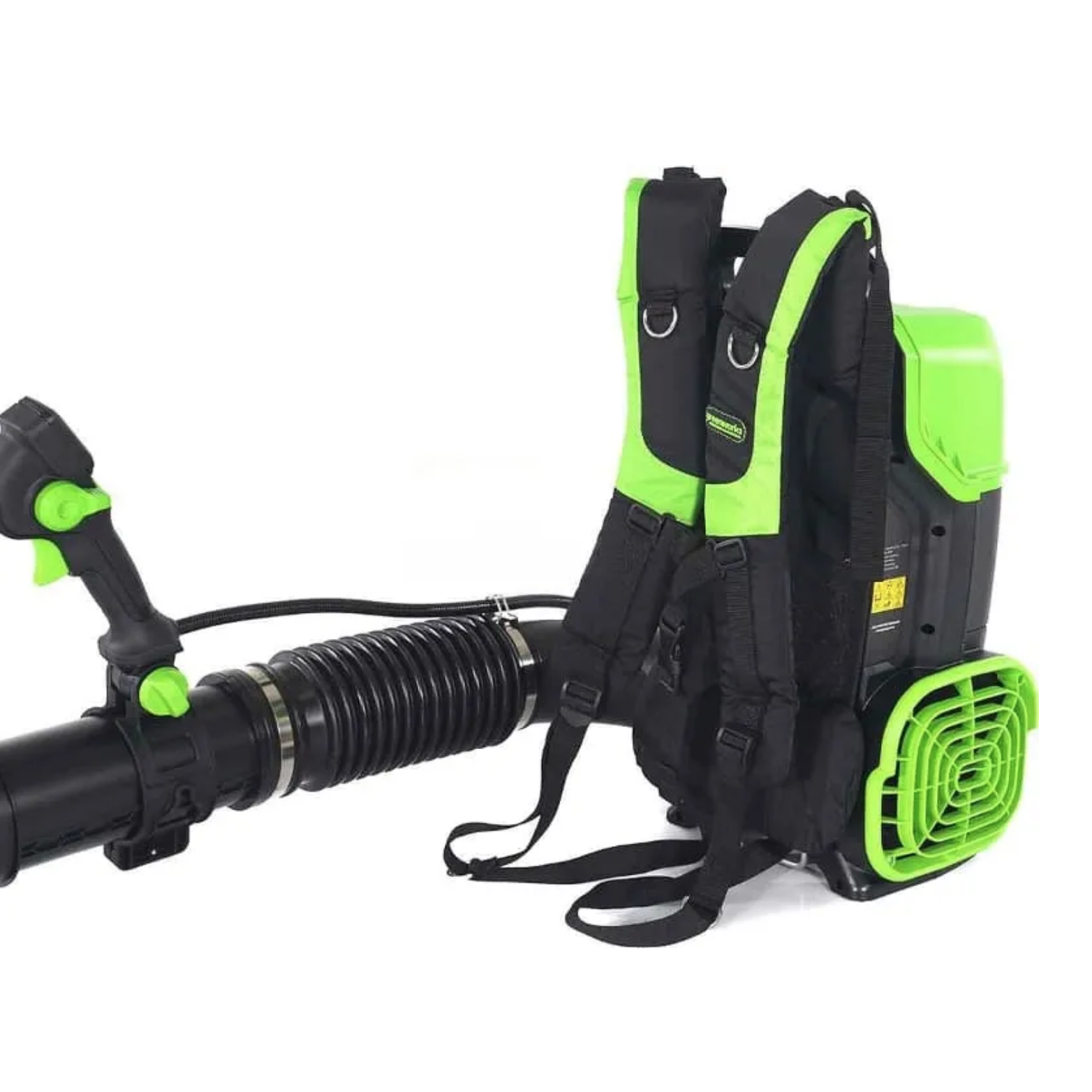 Воздуходув аккумуляторный, ранцевый Greenworks 82V GD82BP2 2408307, бесщеточный, без АКБ и ЗУ