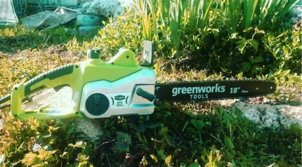 Пила электрическая цепная Greenworks 45 см 2000W GCS2046 20037