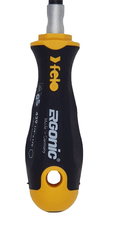 Отвёртка серия 429 Ergonic, гибкая под биты 1/4" FELO 429 635 40