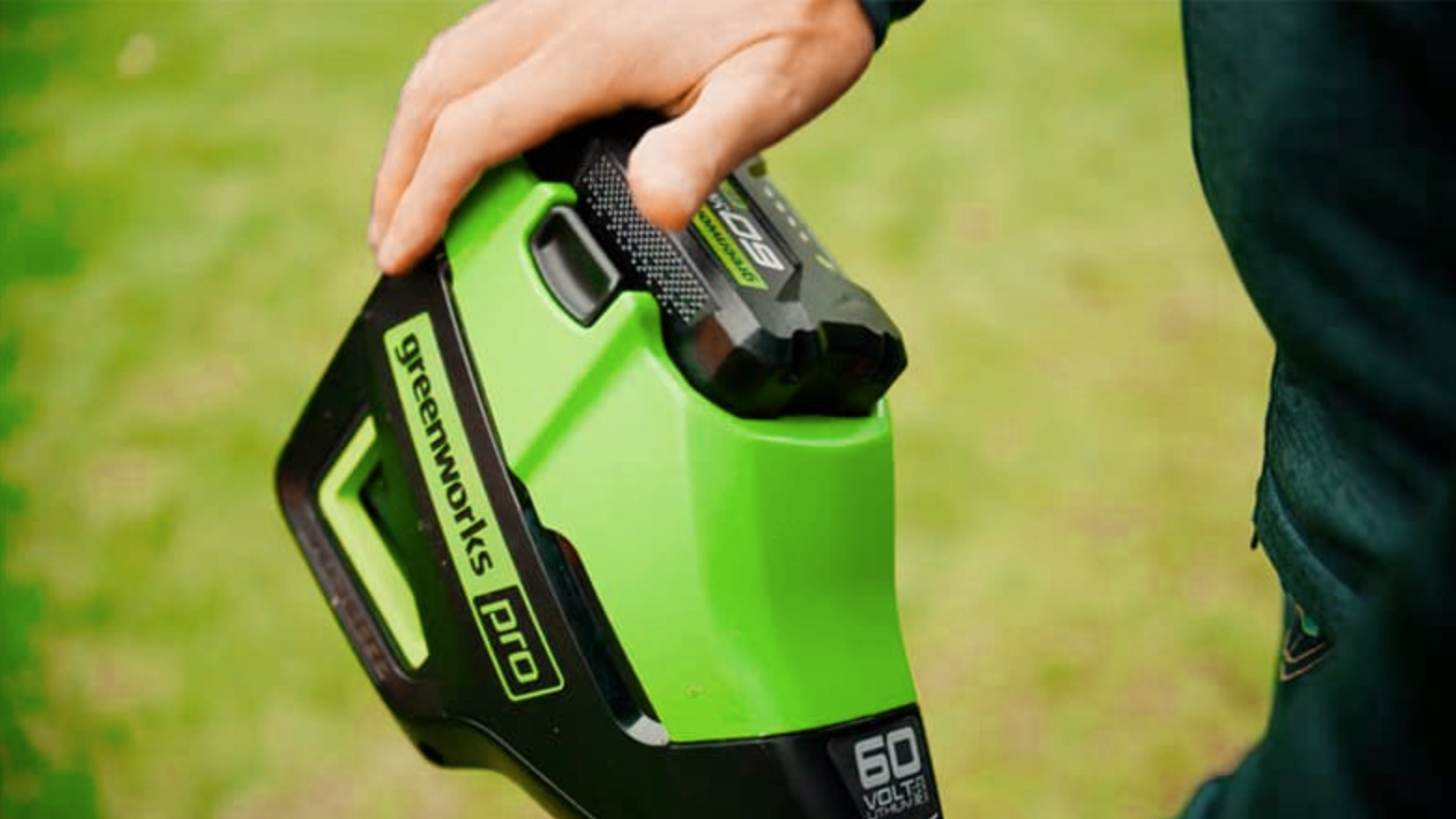 Триммер аккумуляторный 40 см с велосипедными ручками Greenworks 60V GD60BCB 2108407, бесщёточный, без АКБ и ЗУ