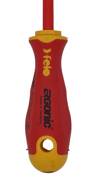 Отвёртка ERGONIC диэлектр., серия 415, PZ 2 FELO 415 203 90