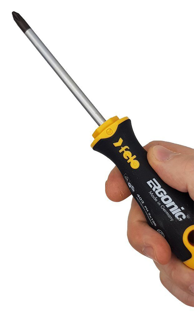 Набор отверток Ergonic SL, PH, PZ с бокорезами и пассатижами FELO 40090504