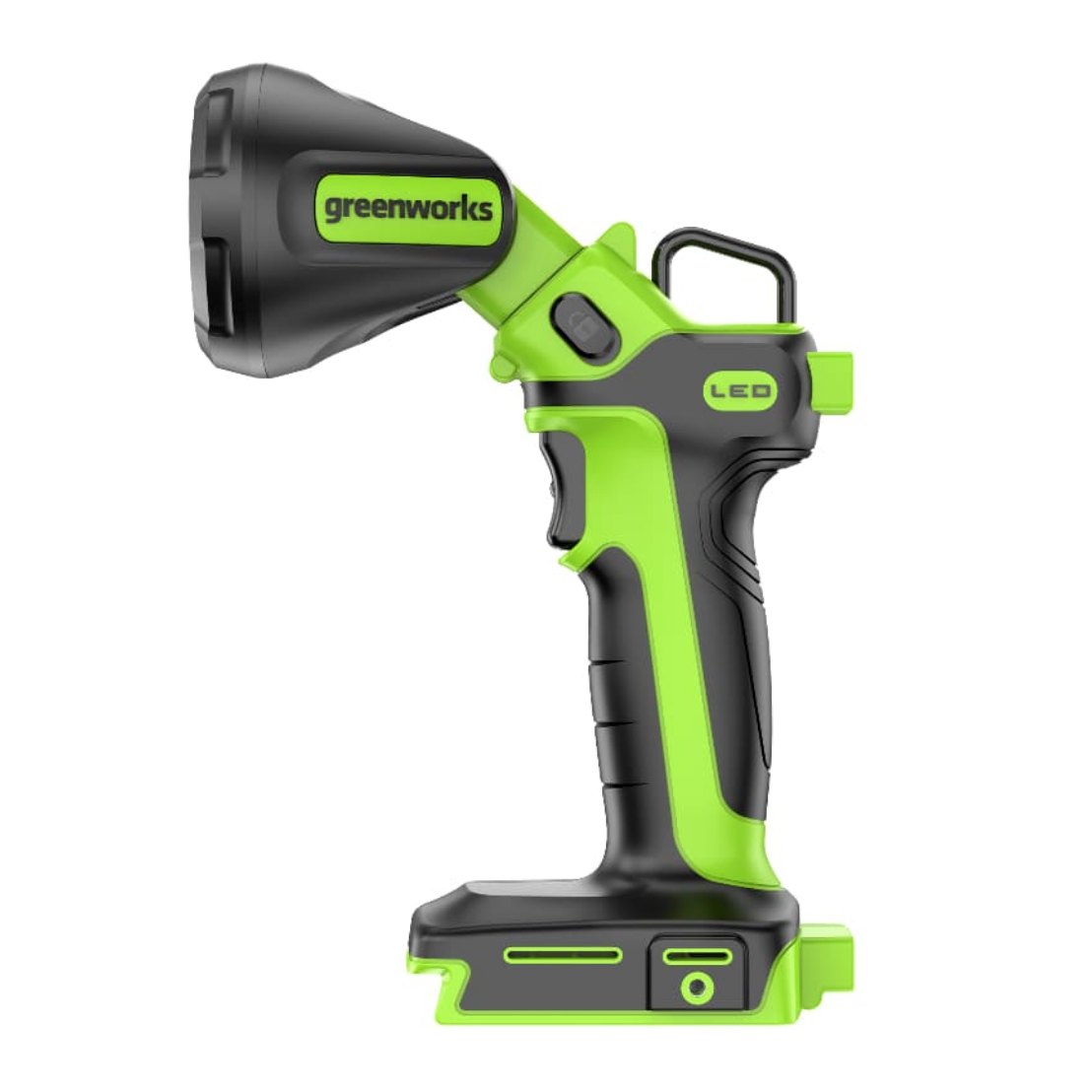 Рабочий аккумуляторный LED-фонарь 2-в-1 со сменными плафонами (650 Лм) Greenworks 24V G24UL 3503707, без АКБ и ЗУ