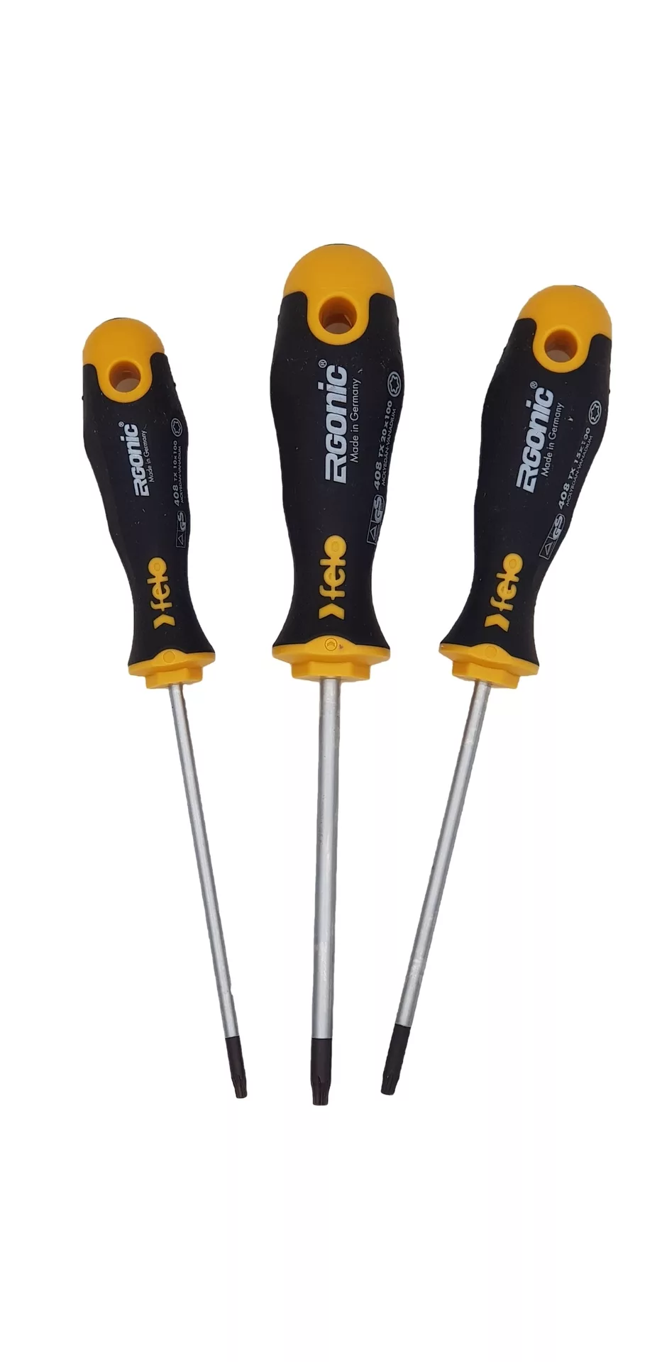 Набор отверток Tx Ergonic, 3 шт FELO 408 931 48