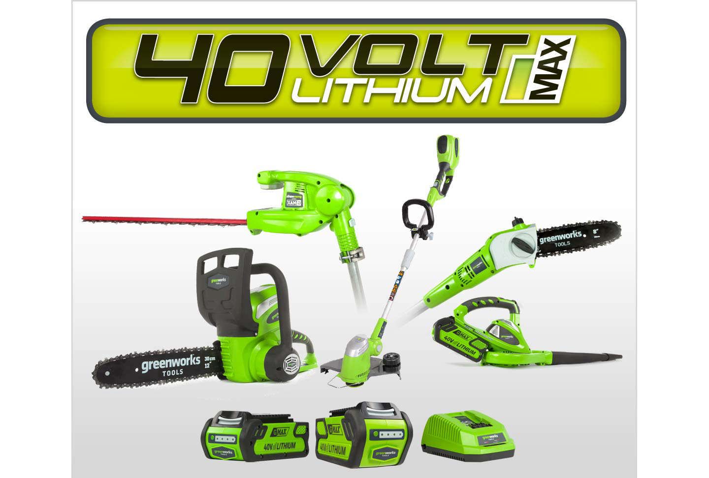 Зарядное устройство Greenworks 40V G40C