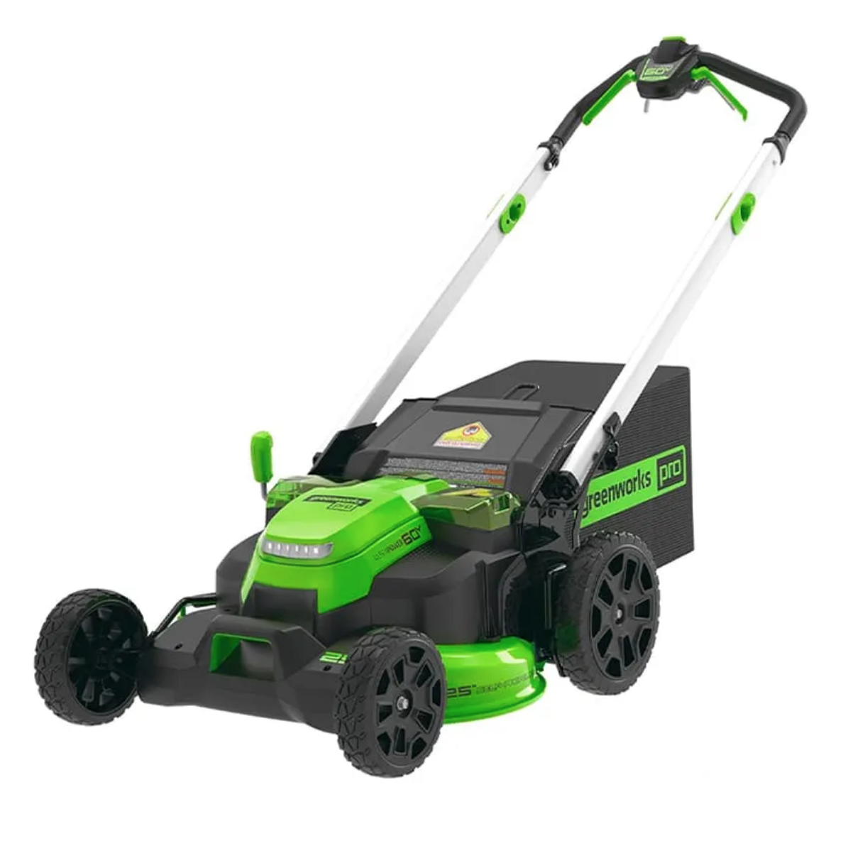 Газонокосилка аккумуляторная самоходная 61 см ТwinForсe Greenworks 60V GD60LM61 2519107, бесщеточная, без АКБ и ЗУ