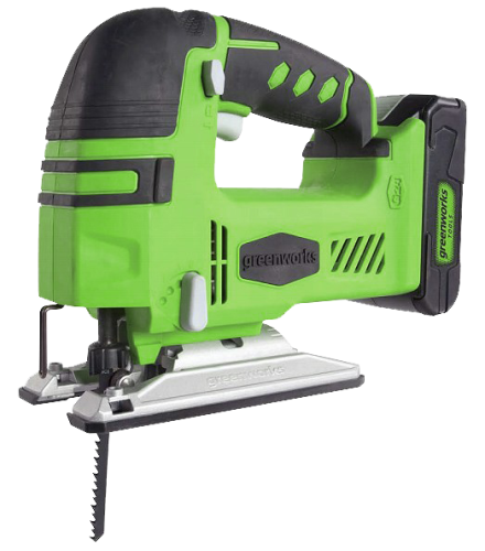 Лобзик аккумуляторный Greenworks 24V G24JS, без АКБ и ЗУ