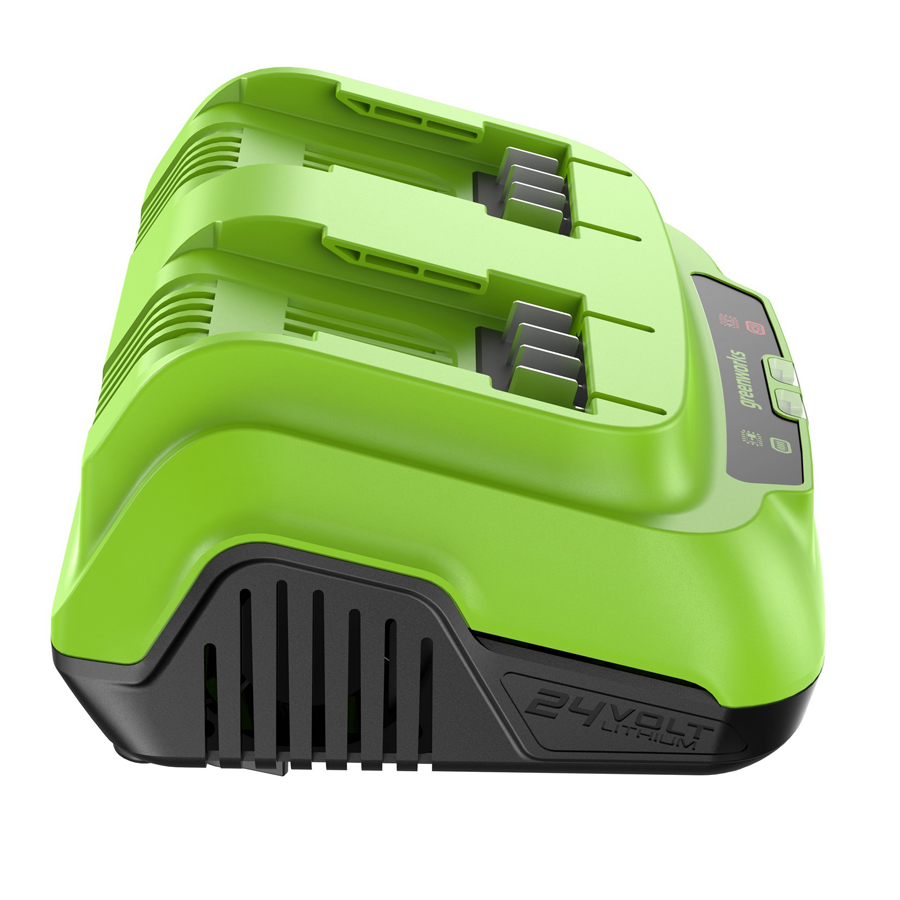 Ультрабыстрое двойное зарядное устройство (8 A) Greenworks 24V G24X2C8 2958807