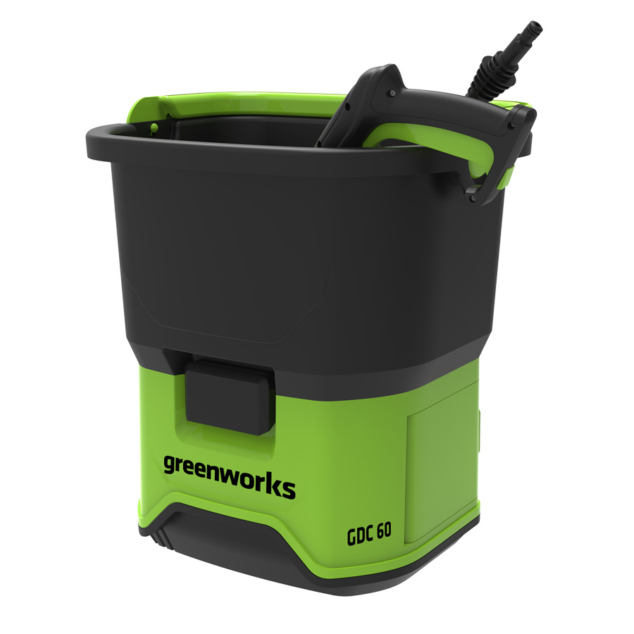 Мойка высокого давления аккумуляторная Greenworks GDC60 5104607 60В 70 бар 300 л/час, без АКБ и ЗУ