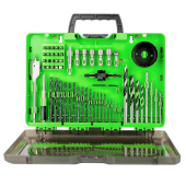 Набор свёрел, бит и коронок Greenworks 2944507 (60 шт.), в кейсе