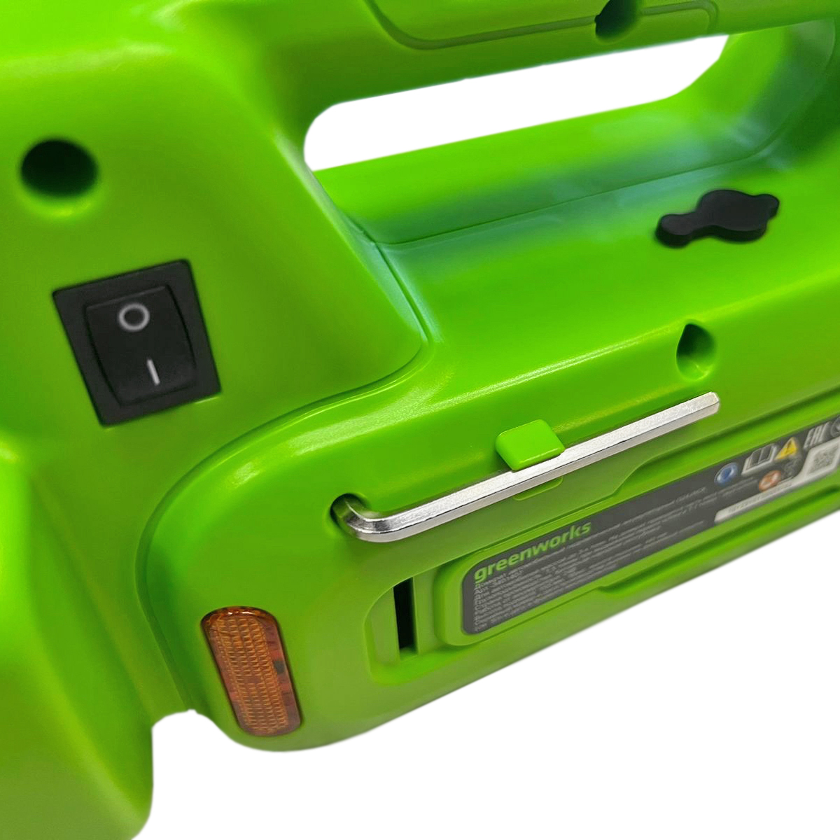 Домкрат автомобильный гидравлический аккумуляторный Greenworks 24V G24JACK 24V 3401407, без АКБ и ЗУ