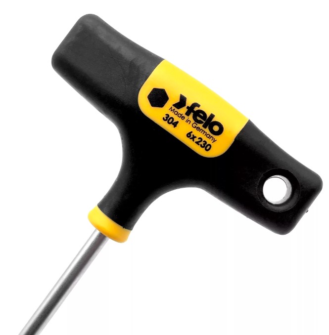 Отвёртка-головка 6х230, Т-образная, серия 304 FELO 304 068 60