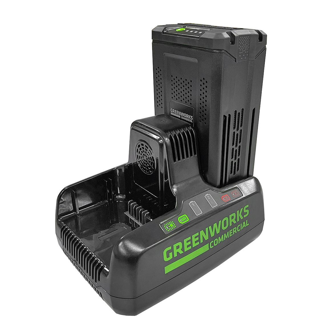 Зарядное устройство двойное Greenworks 82V 2939007 (с двумя слотами)