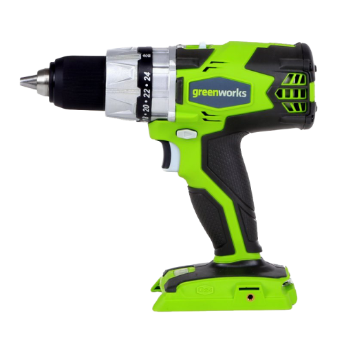 Шуруповёрт аккумуляторный Greenworks 24V GD24DD, бесщёточный