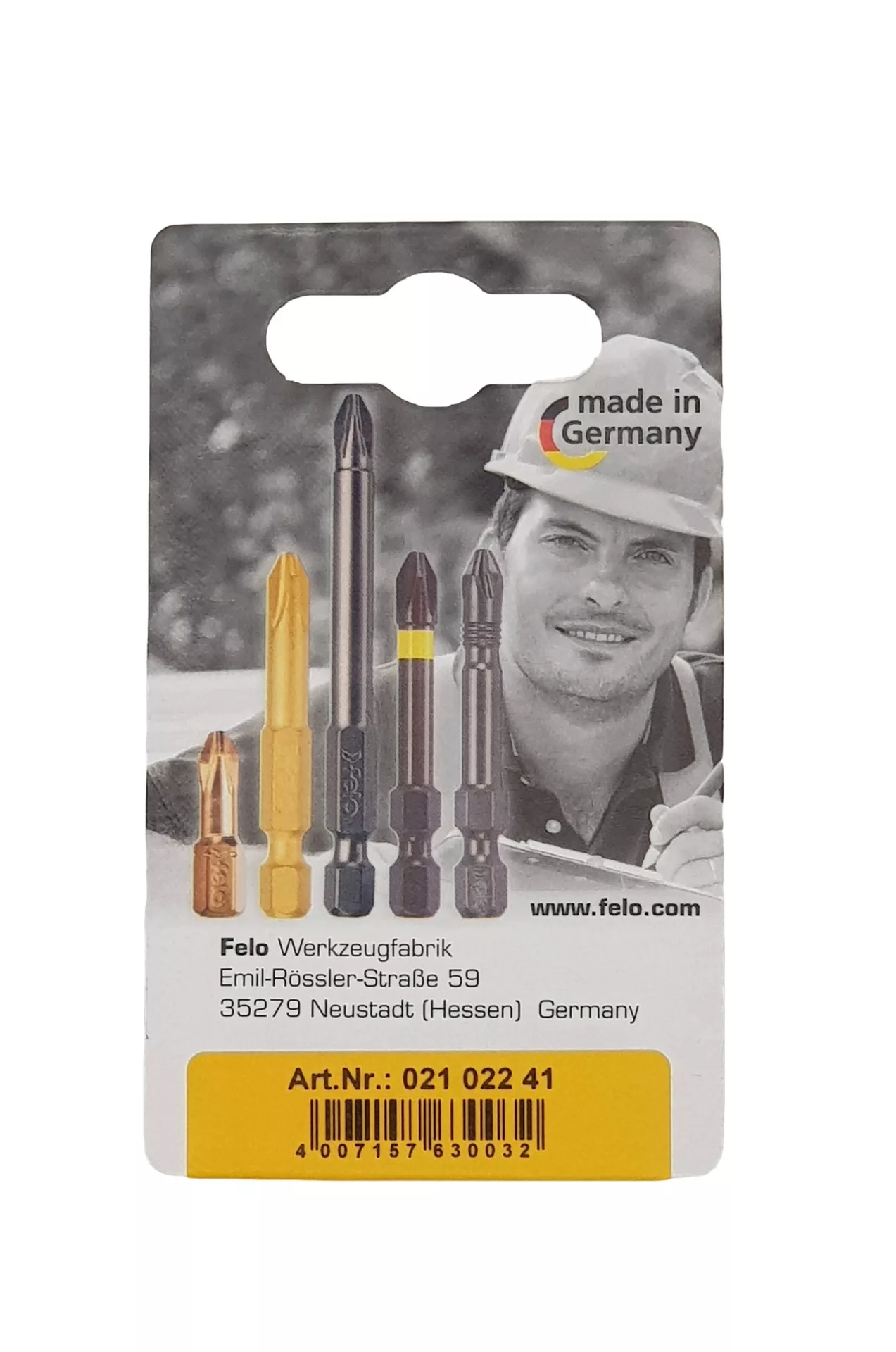 Бита крестовая ударная серия Impact PZ 2X25, 2 шт FELO 021 022 41