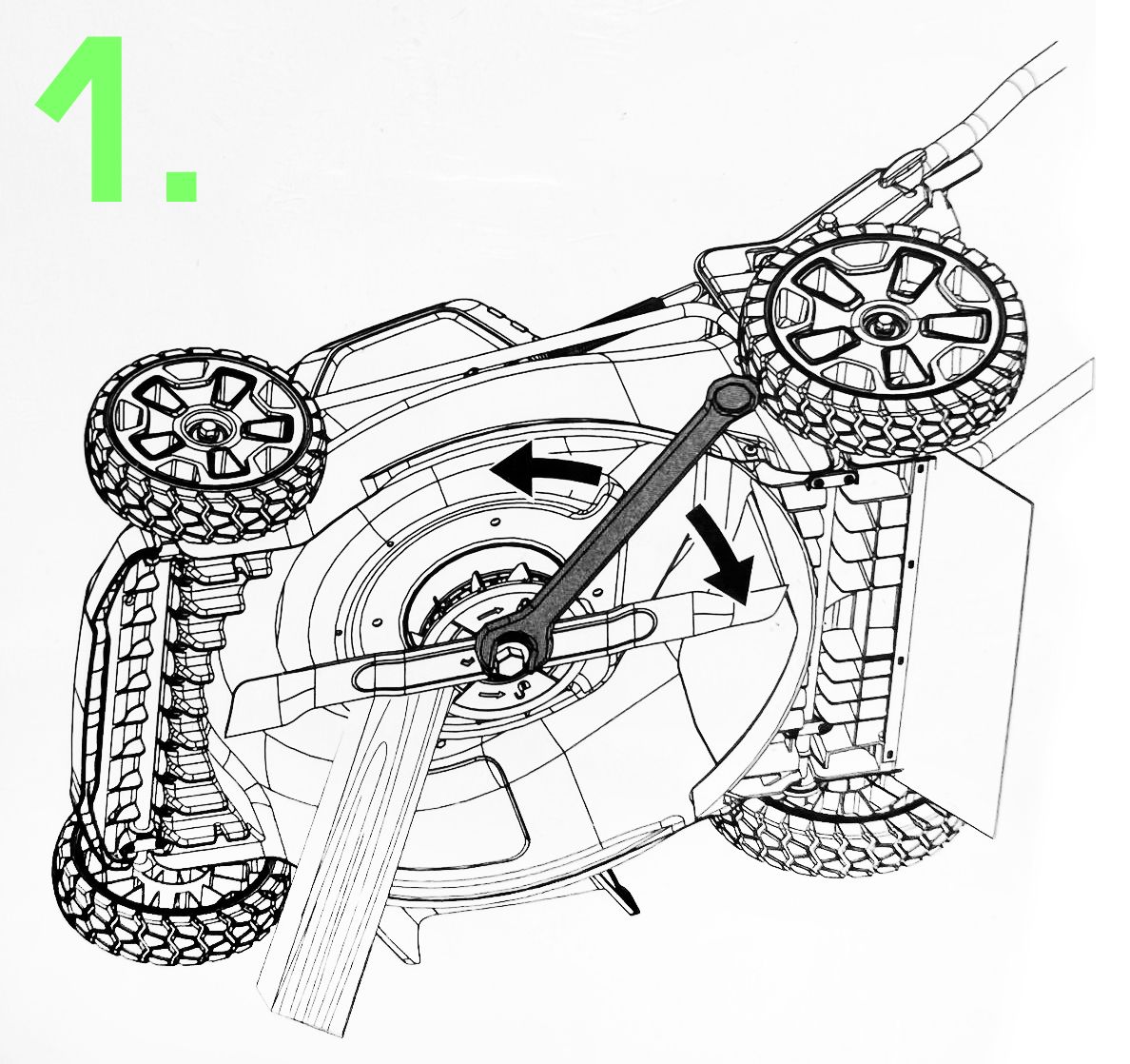 Нож газонокосилки Greenworks 80V 51 см 2905807
