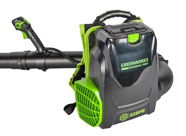 Воздуходувка аккумуляторная ранцевая Greenworks 82V GD82BPB, бесщеточная, без АКБ и ЗУ