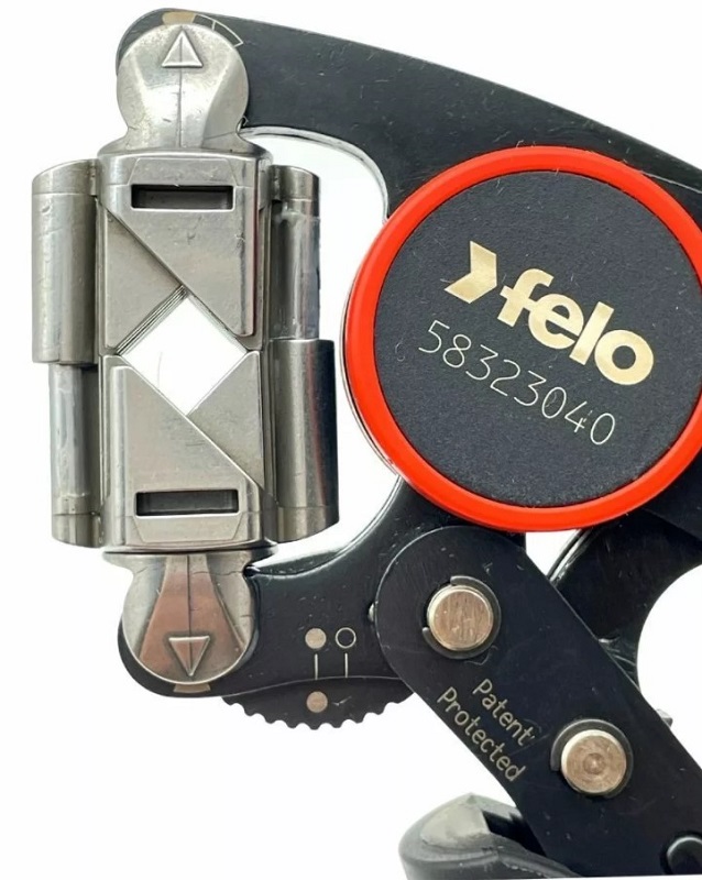 Торцевые пресс-клещи для опрессовки НШвИ поворотные FELO 583 230 40