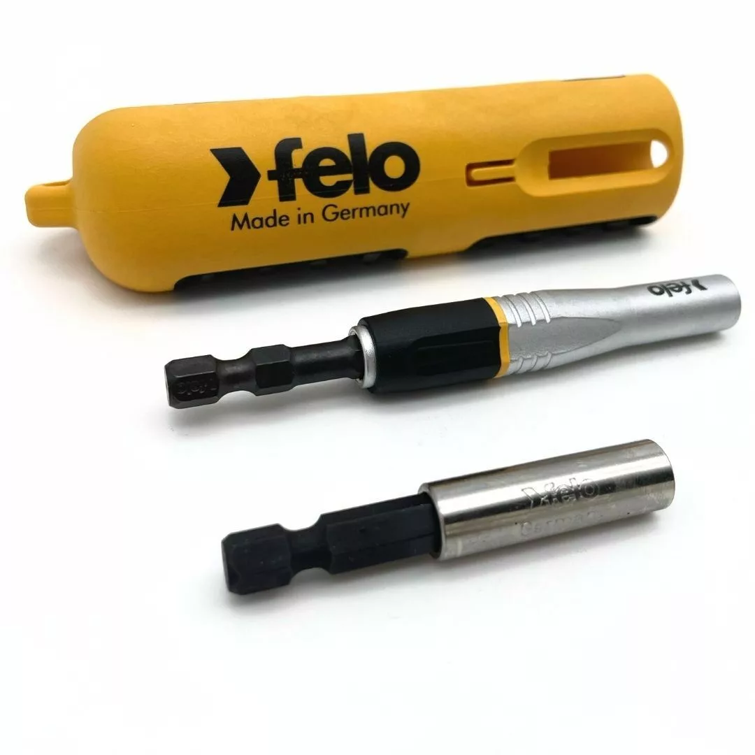 Набор бит Torx "Bit-Tool IMPACT" С6,3х25 9 шт.+магнит.держ., серия 020 FELO 020 802 46