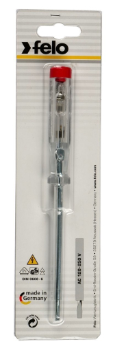 Отвертка-тестер напряжения, серия 361, 3,5х1,0х100 (220V-250V) FELO 361 350 01