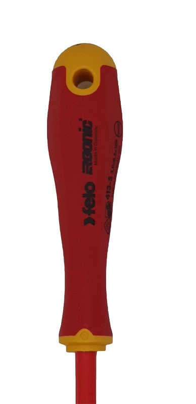Отвертка диэлектрическая SL 3,0х0,5 E-Slim Ergonic FELO 413 930 90