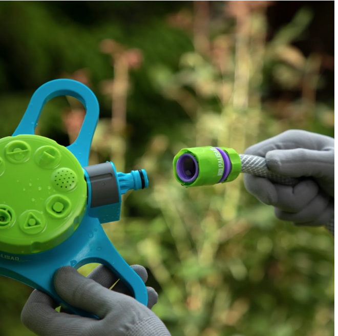 Соединитель пластмассовый, быстросъемный для шланга 1/2 Palisad