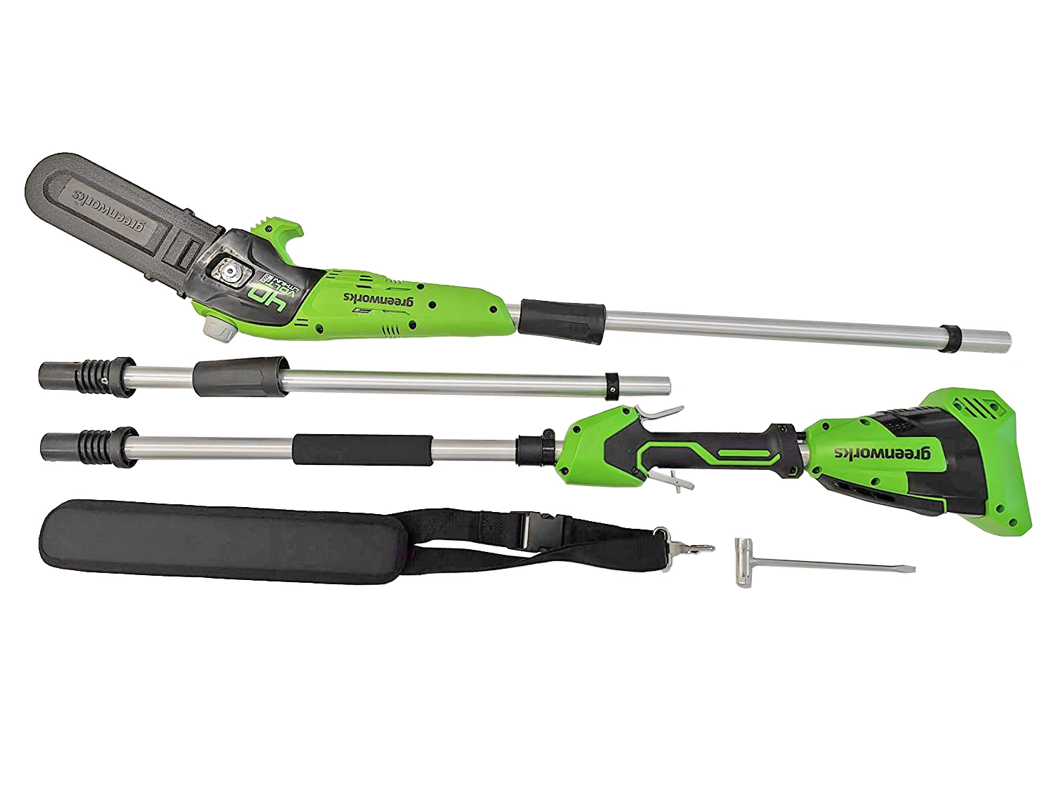 Высоторез – cучкорез аккумуляторный Greenworks 40V G40PSF 1401107, 20 см, без АКБ и ЗУ