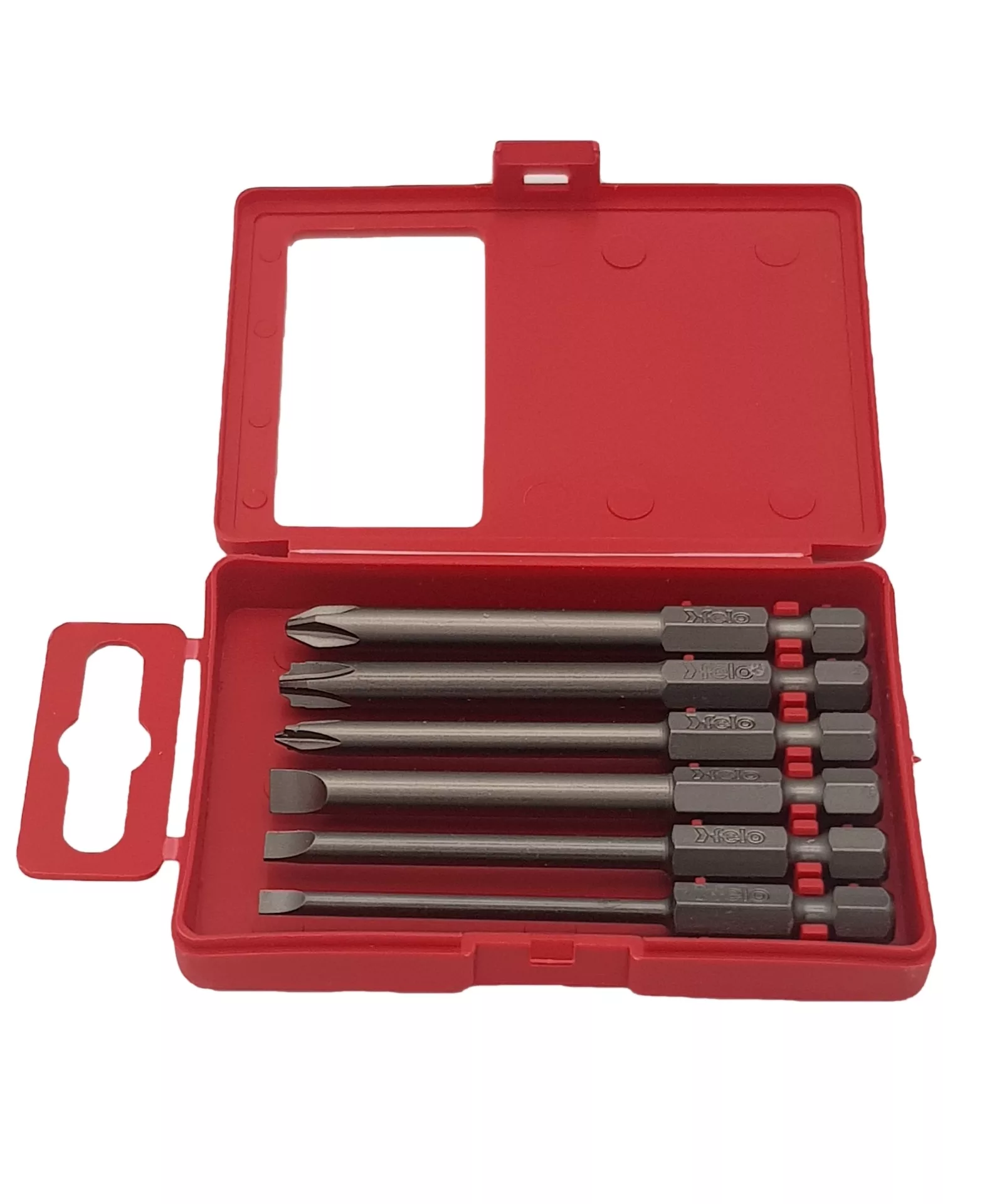 Felo Набор бит SL/H (+/-) Industrial  73 мм в кейсе, 6 шт 03292716