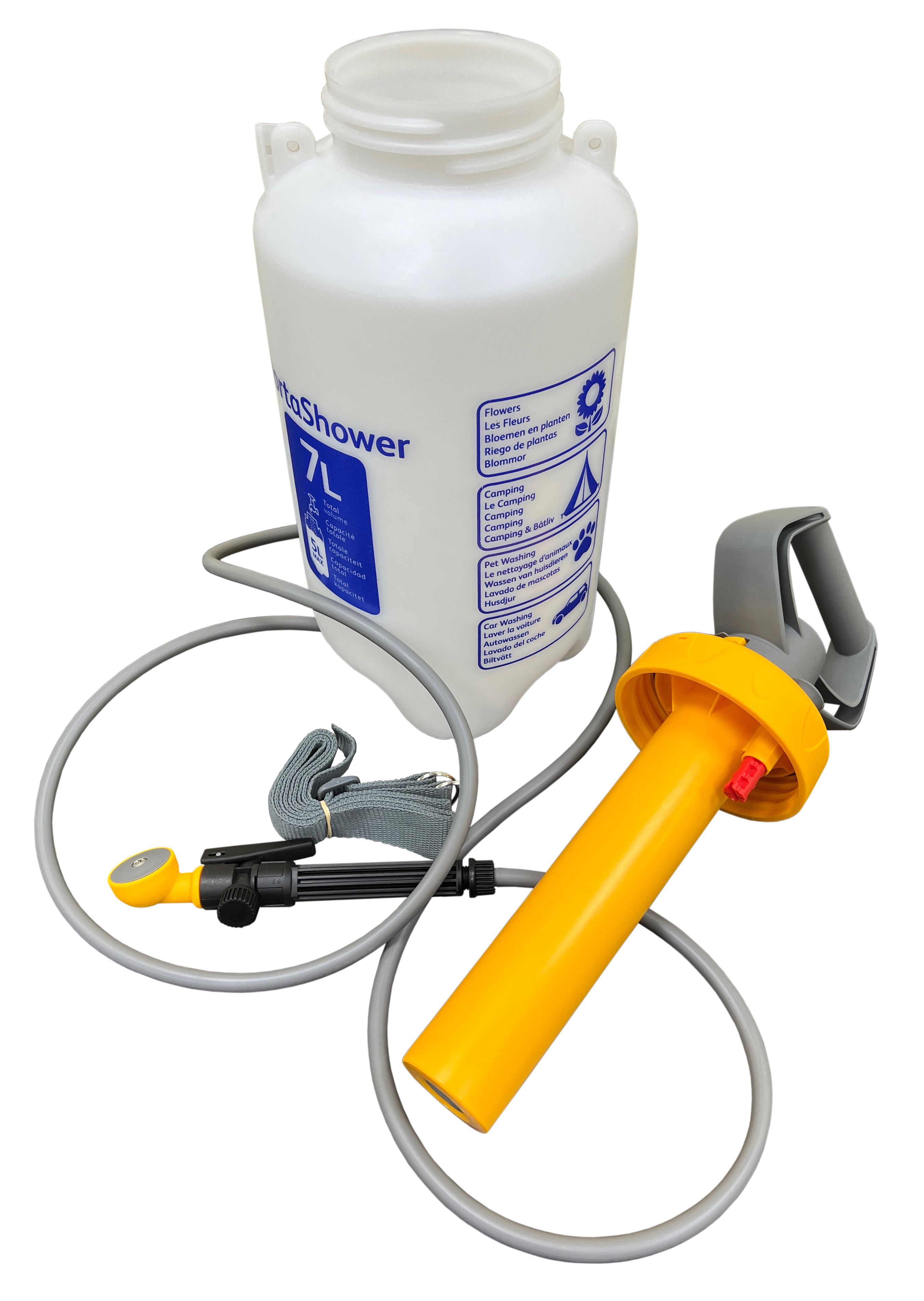 Портативный душ HoZelock 4140 4-в-1, 7 л