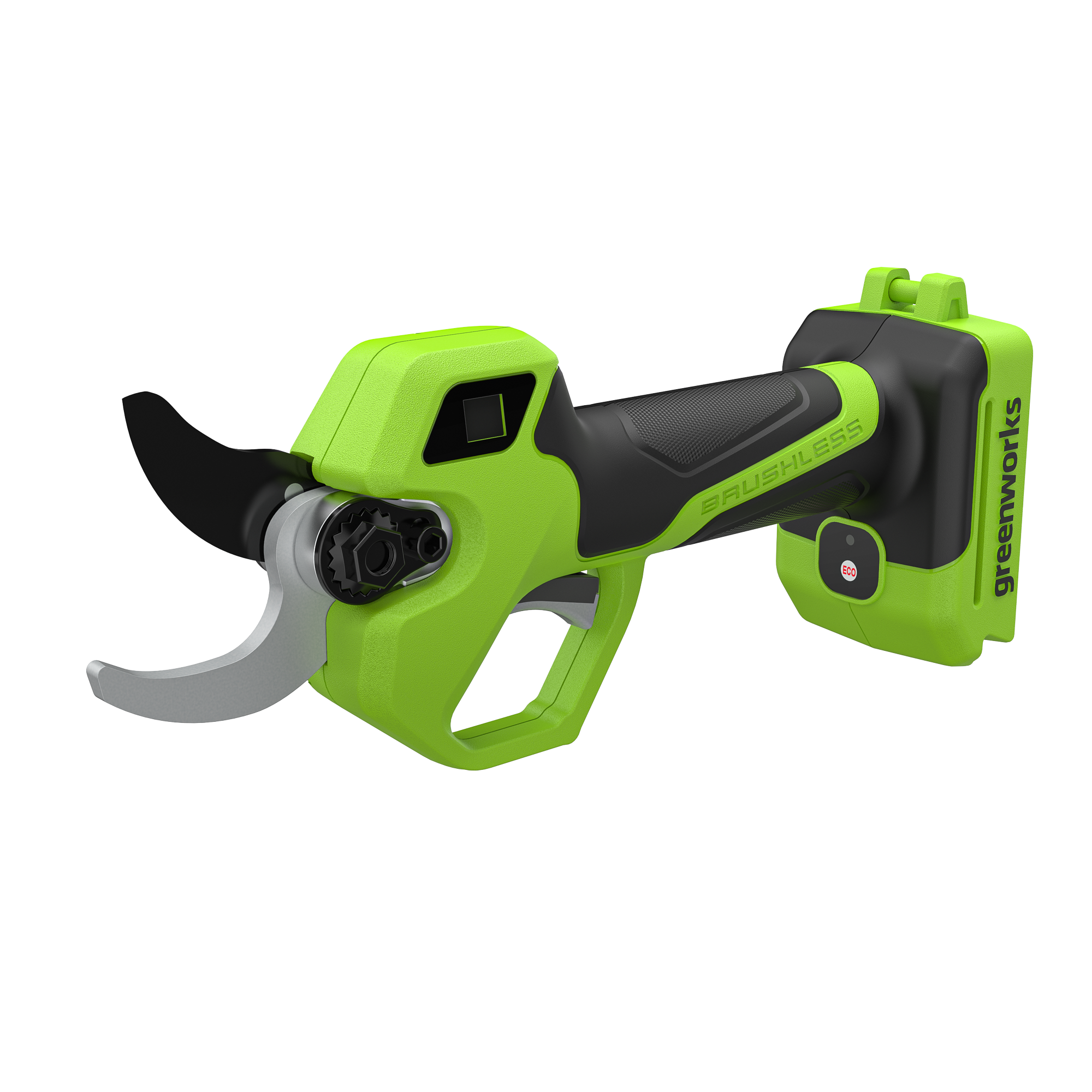 Секатор 32 см аккумуляторный Greenworks 24V PR24320, бесщеточный, без АКБ и ЗУ