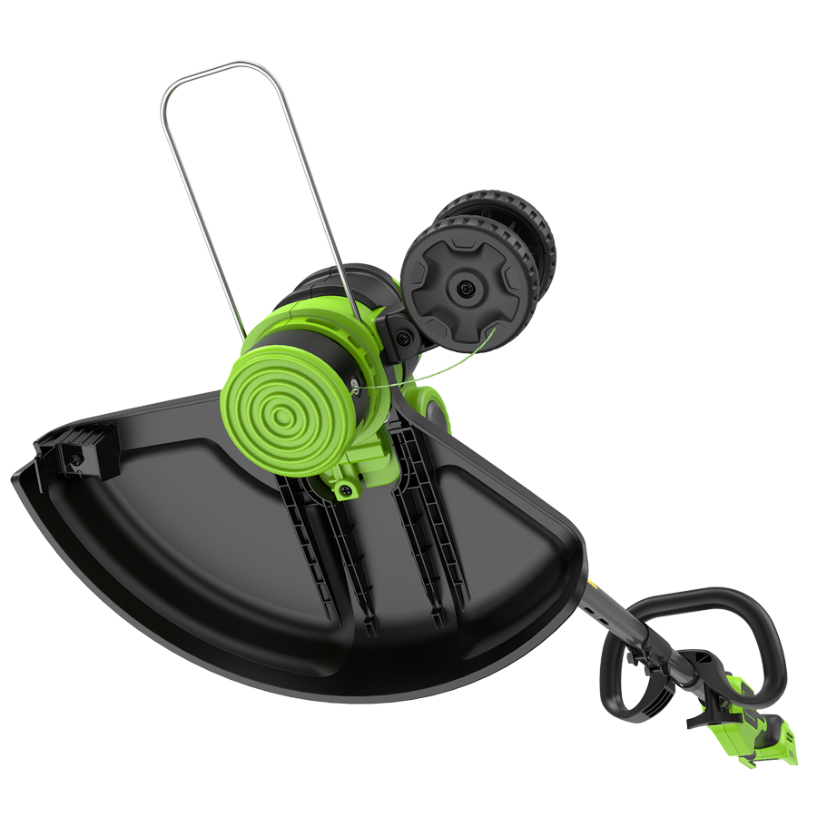 Триммер аккумуляторный Greenworks 33 см 24V GD24LT331 2113407 с пластиковым ножом, бесщеточный, без АКБ и ЗУ