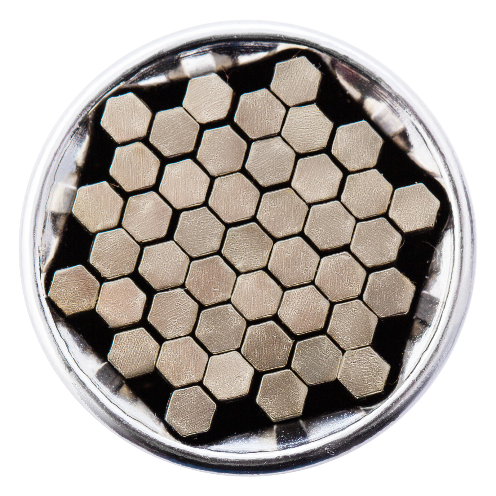 Головка торцевая многоразмерная под квадрат 3/8, хромированная