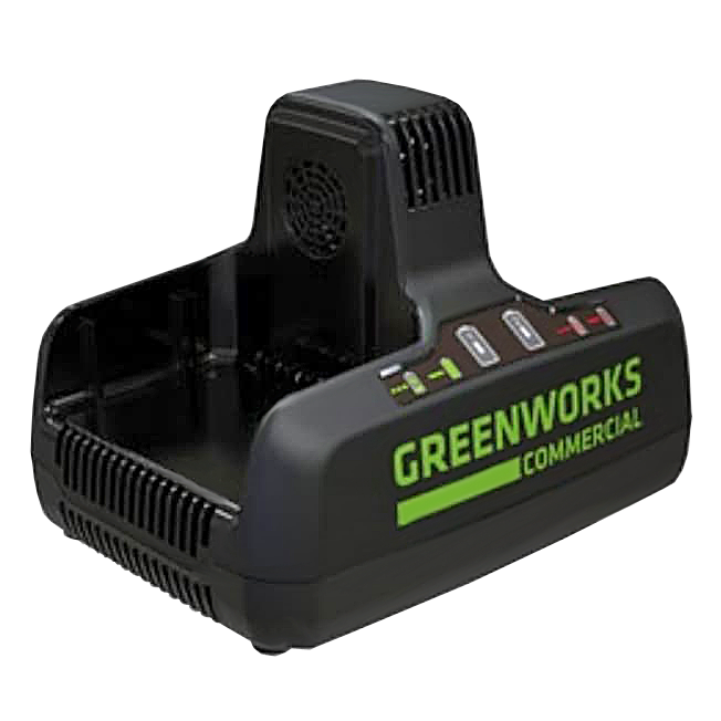 Зарядное устройство двойное Greenworks 82V 2939007 (с двумя слотами)