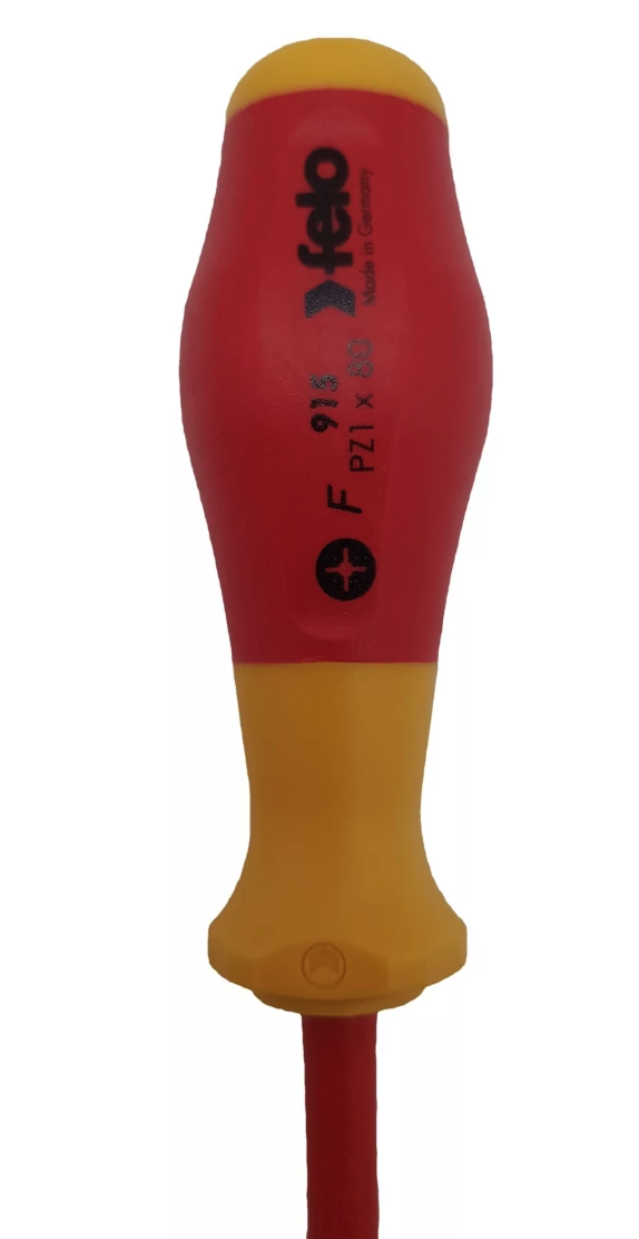 Отвертка диэлектрическая крестовая PZ1X80 Felo 91510290