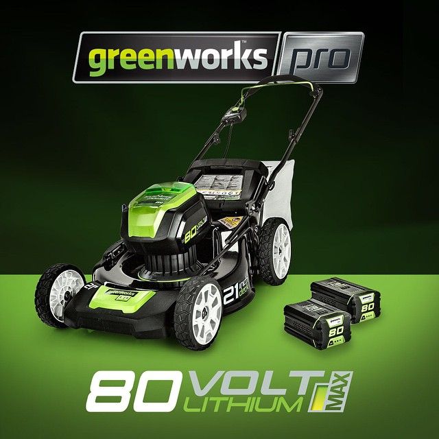 Газонокосилка аккумуляторная Greenworks 51 см 80V GD80LM51, бесщёточная, без АКБ и ЗУ