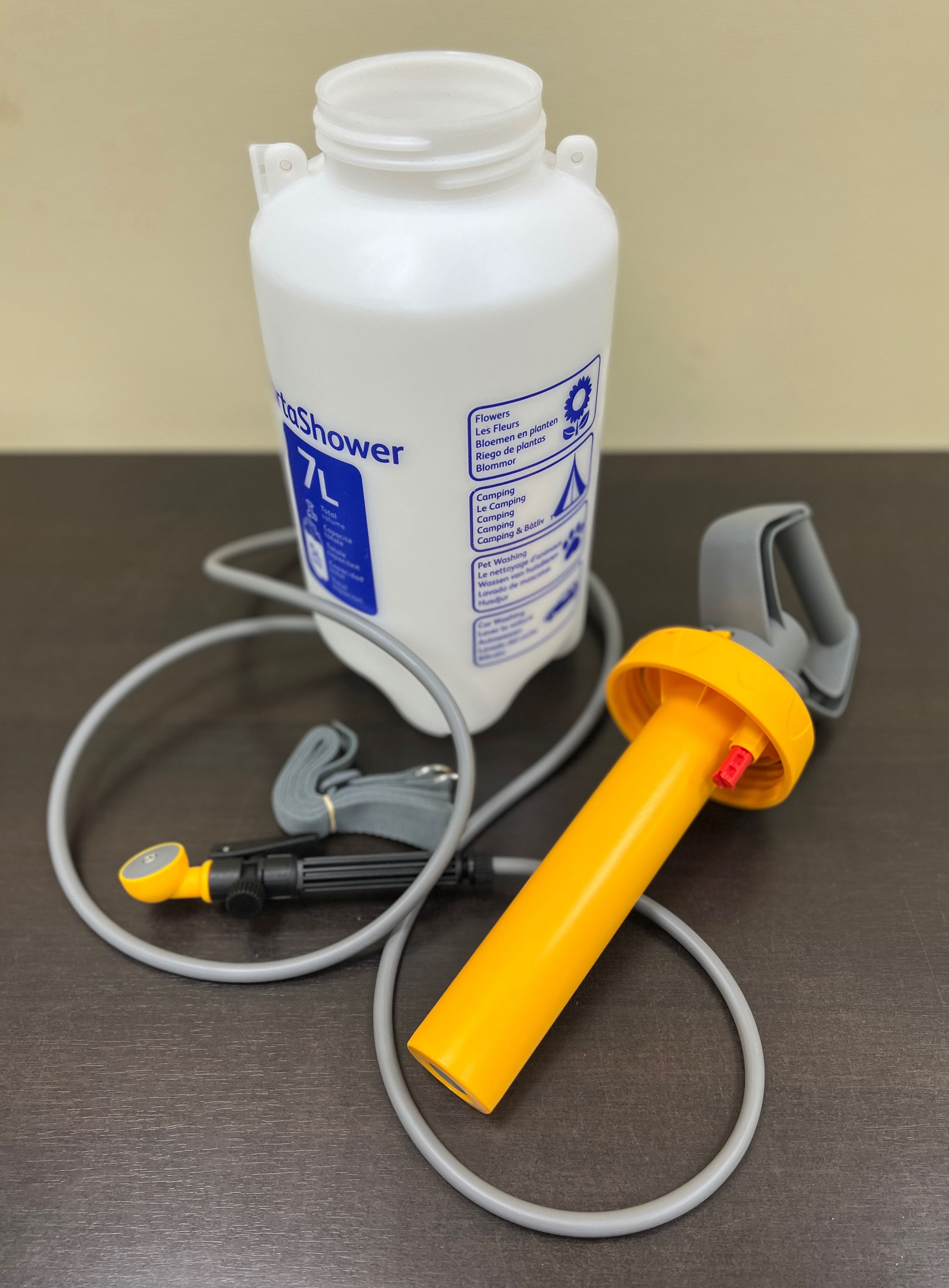 Портативный душ HoZelock 4140 4-в-1, 7 л