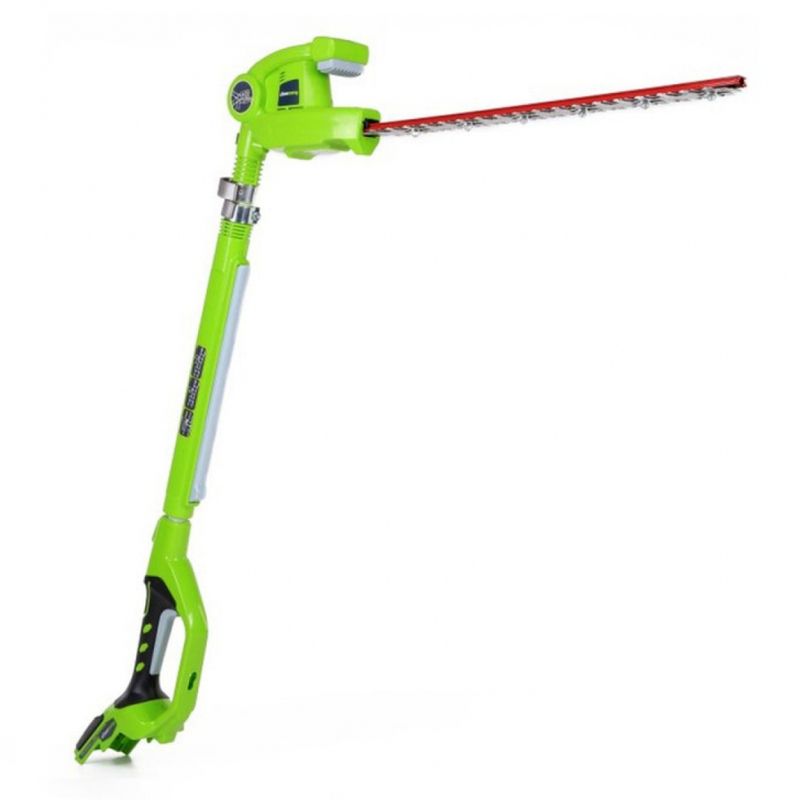 Кусторез телескопический аккумуляторный 51 см Greenworks 24V G24PH51, без АКБ  и ЗУ