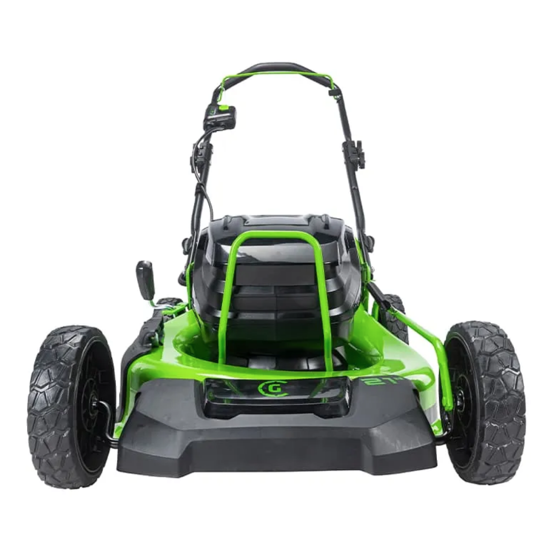 Газонокосилка аккумуляторная 51 см Greenworks 82V GC82HPLM51 2518907, бесщеточная, без АКБ и ЗУ