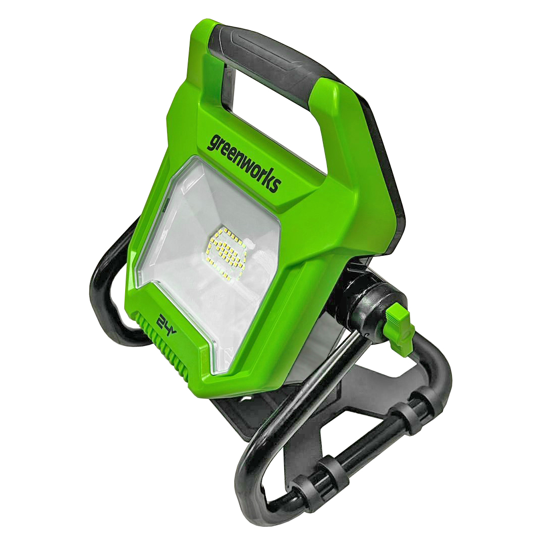 Прожектор светодиодный (2000 лм) аккумуляторный Greenworks 24V G24WL 3401307, без АКБ и ЗУ